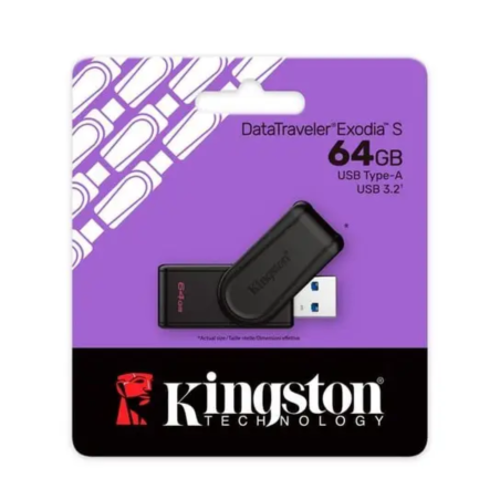 Clé USB Kingston DataTraveler USB-A 3.2 64 Go | Smarty Paris